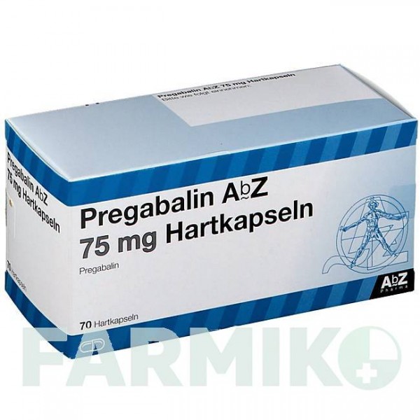 ПРЕГАБАЛИН (PREGABALIN) 75 мг капсулы 70 шт - Прегабалин ABZ PHARMA