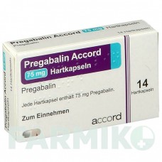 ПРЕГАБАЛІН (PREGABALIN) 75 мг капсули 14 шт - Прегабалін ACCORD HEALTHCARE