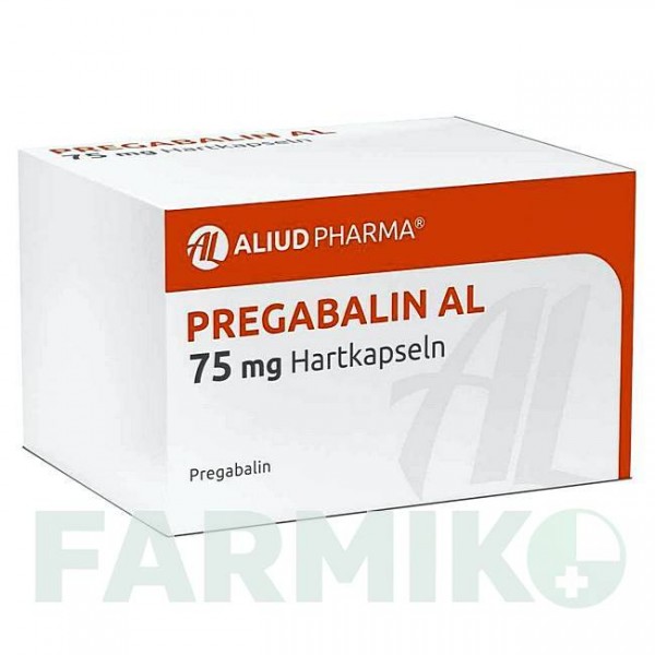 ПРЕГАБАЛИН (PREGABALIN) 75 мг капсулы 100 шт - Прегабалин ALIUD PHARMA