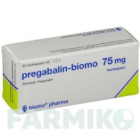 ПРЕГАБАЛІН (PREGABALIN) 75 мг капсули 50 шт - Прегабалін BIOMO PHARMA