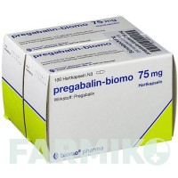 ПРЕГАБАЛІН (PREGABALIN) 75 мг капсули 200 шт - Прегабалін BIOMO PHARMA
