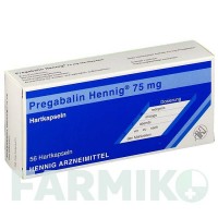 ПРЕГАБАЛІН (PREGABALIN) 75 мг капсули 56 шт - Прегабалін HENNIG