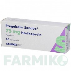 ПРЕГАБАЛІН (PREGABALIN) 75 мг капсули 56 шт - Прегабалін HEXAL
