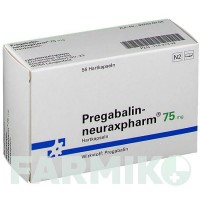 ПРЕГАБАЛІН (PREGABALIN) 75 мг капсули 56 шт - Прегабалін NEURAXPHARM