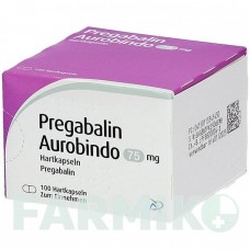 ПРЕГАБАЛИН (PREGABALIN) 75 мг капсулы 100 шт - Прегабалин PUREN PHARMA