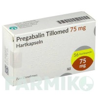 ПРЕГАБАЛІН (PREGABALIN) 75 мг капсули 56 шт - Прегабалін TILLOMED