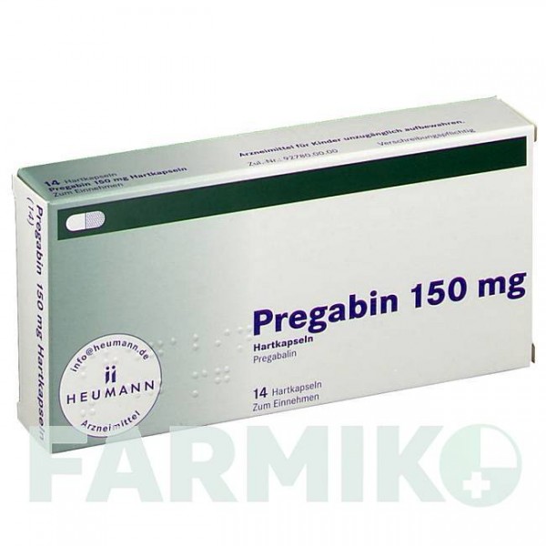 ПРЕГАБИН (PREGABIN) 150 мг капсулы 14 шт - Прегабалин HEUMANN PHARMA