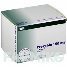 ПРЕГАБИН (PREGABIN) 150 мг капсулы 100 шт - Прегабалин HEUMANN PHARMA