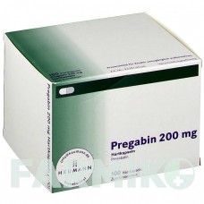 ПРЕГАБИН (PREGABIN) 200 мг капсулы 100 шт - Прегабалин HEUMANN PHARMA