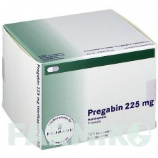 ПРЕГАБИН (PREGABIN) 225 мг капсулы 56 шт - Прегабалин HEUMANN PHARMA