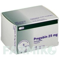 ПРЕГАБИН (PREGABIN) 25 мг капсулы 100 шт - Прегабалин HEUMANN PHARMA