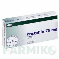 ПРЕГАБИН (PREGABIN) 75 мг капсулы 14 шт - Прегабалин HEUMANN PHARMA