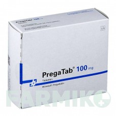 ПРЕГАТАБ (PREGATAB) 100 мг таблетки 20 шт - Прегабалин NEURAXPHARM