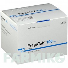 ПРЕГАТАБ (PREGATAB) 100 мг таблетки 100 шт - Прегабалин NEURAXPHARM