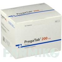 ПРЕГАТАБ (PREGATAB) 200 мг таблетки 20 шт - Прегабалин NEURAXPHARM