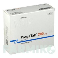 ПРЕГАТАБ (PREGATAB) 200 мг таблетки 50 шт - Прегабалин NEURAXPHARM
