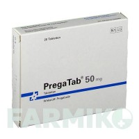 ПРЕГАТАБ (PREGATAB) 50 мг таблетки 20 шт - Прегабалін NEURAXPHARM