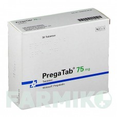 ПРЕГАТАБ (PREGATAB) 75 мг таблетки 50 шт - Прегабалин NEURAXPHARM