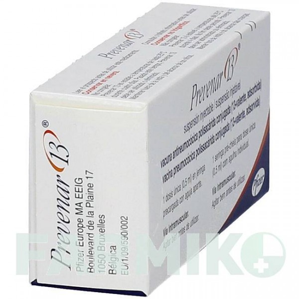 ПРЕВЕНАР (PREVENAR) 13 суспензия 1 шт - Пневмококковый антиген DOCPHARM