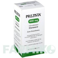 ПРЕЗИСТА (PREZISTA) 400 мг таблетки 60 шт - Дарунавир JANSSEN CILAG