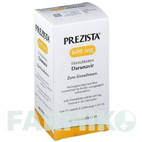 ПРЕЗИСТА (PREZISTA) 600 мг таблетки 60 шт - Дарунавир JANSSEN CILAG