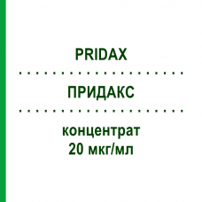ПРИДАКС (PRIDAX) 20 мкг/мл концентрат 30x1 мл - Алпростадил PHARMORE