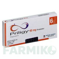 ПРИЛІДЖІ (PRILIGY) 60 мг таблетки 6 шт - Дапоксетін BERLIN-CHEMIE