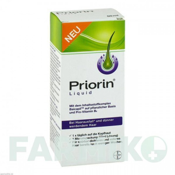 ПРІОРІН (PRIORIN) флакон 50 мл - Активні речовини BAYER