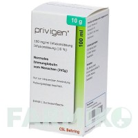 ПРИВИГЕН (PRIVIGEN) 10% 10 г раствор 100 мл - Иммуноглобулин внутрисосудистого применения AXICORP PHARMA