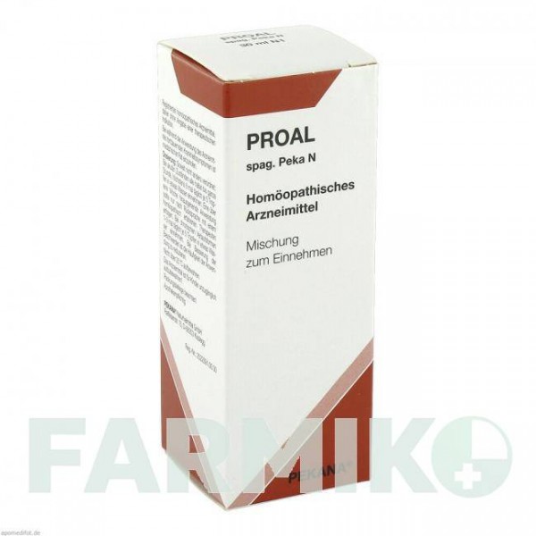 ПРОАЛ (PROAL) капли 30 мл - Гомеопатия PEKANA NATURHEILMITTEL