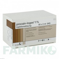 ПРОКАИН (PROCAIN) 1% ампулы 50x2 мл - Прокаин DR.LOGES
