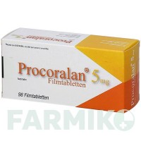 ПРОКОРАЛАН (PROCORALAN) 5 мг таблетки 98 шт - Ивабрадин EMRA-MED