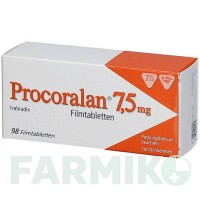 ПРОКОРАЛАН (PROCORALAN) 7,5 мг таблетки 98 шт - Ивабрадин AXICORP PHARMA