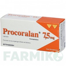 ПРОКОРАЛАН (PROCORALAN) 7,5 мг таблетки 98 шт - Ивабрадин KOHLPHARMA
