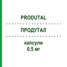 ПРОДУТАЛ (PRODUTAL) 0,5 мг капсулы 30 шт - Дутастерид FARMA GROUP