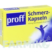 ПРОФФ (PROFF) 400 мг капсулы 20 шт - Ибупрофен DR.THEISS NATURWAREN