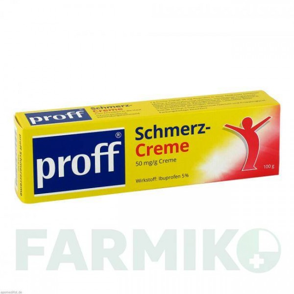ПРОФФ (PROFF) 5% крем 100 г - Ибупрофен DR.THEISS NATURWAREN