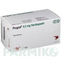 ПРОГРАФ (PROGRAF) 0,5 мг капсули 30 шт - Такролімус ABACUS MEDICINE