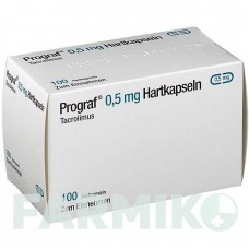 ПРОГРАФ (PROGRAF) 0,5 мг капсулы 100 шт - Такролимус AXICORP PHARMA
