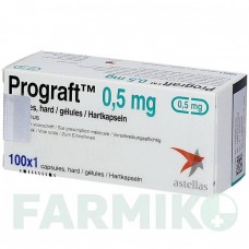 ПРОГРАФ (PROGRAF) 0,5 мг капсулы 100 шт - Такролимус CC PHARMA