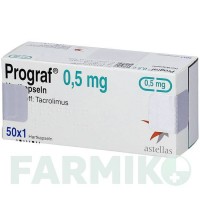ПРОГРАФ (PROGRAF) 0,5 мг капсули 100 шт - Такролімус HAEMATO PHARM