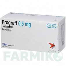 ПРОГРАФ (PROGRAF) 0,5 мг капсули 100 шт - Такролімус KOHLPHARMA