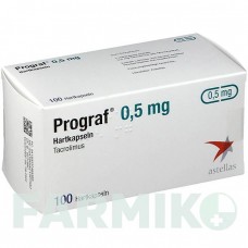 ПРОГРАФ (PROGRAF) 0,5 мг капсули 100 шт - Такролімус ORIFARM
