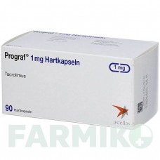 ПРОГРАФ (PROGRAF) 1 мг капсули 90 шт - Такролімус ABACUS MEDICINE