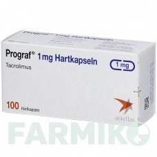 ПРОГРАФ (PROGRAF) 1 мг капсули 100 шт - Такролімус ABACUS MEDICINE