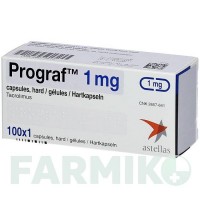 ПРОГРАФ (PROGRAF) 1 мг капсулы 50 шт - Такролимус ACA MULLER-ADAG PHARMA
