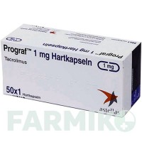 ПРОГРАФ (PROGRAF) 1 мг капсули 30 шт - Такролімус ASTELLAS PHARMA