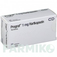 ПРОГРАФ (PROGRAF) 1 мг капсулы 50 шт - Такролимус AXICORP PHARMA