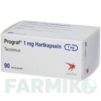 ПРОГРАФ (PROGRAF) 1 мг капсули 100 шт - Такролімус BB FARMA
