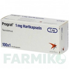 ПРОГРАФ (PROGRAF) 1 мг капсулы 100 шт - Такролимус CC PHARMA